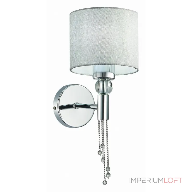 Бра EVOLUCE Primma SLE105171-01 Цвет плафонов серый Цвет арматуры хром от ImperiumLoft