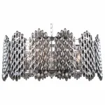 Подвесной светильник Stilfort Glazgo 1007/09/08P Цвет арматуры хром Цвет плафонов серый от ImperiumLoft