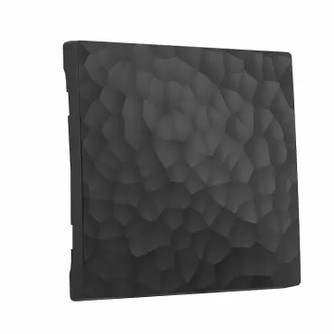 Переключатель одноклавишный без рамки Werkel W1219008 (черный) Цвет арматуры черный