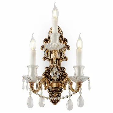 Бра Maytoni Palace DIA890-WL-03-G Цвет арматуры золото Цвет плафонов прозрачный