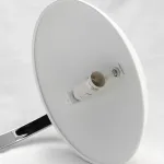 Настольная лампа декоративная LGO Falcon LSP-0558 Цвет арматуры хром Цвет плафонов белый от ImperiumLoft