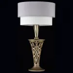 Настольная лампа декоративная Maytoni Lillian H311-11-G Цвет арматуры серебро Цвет плафонов серый от ImperiumLoft