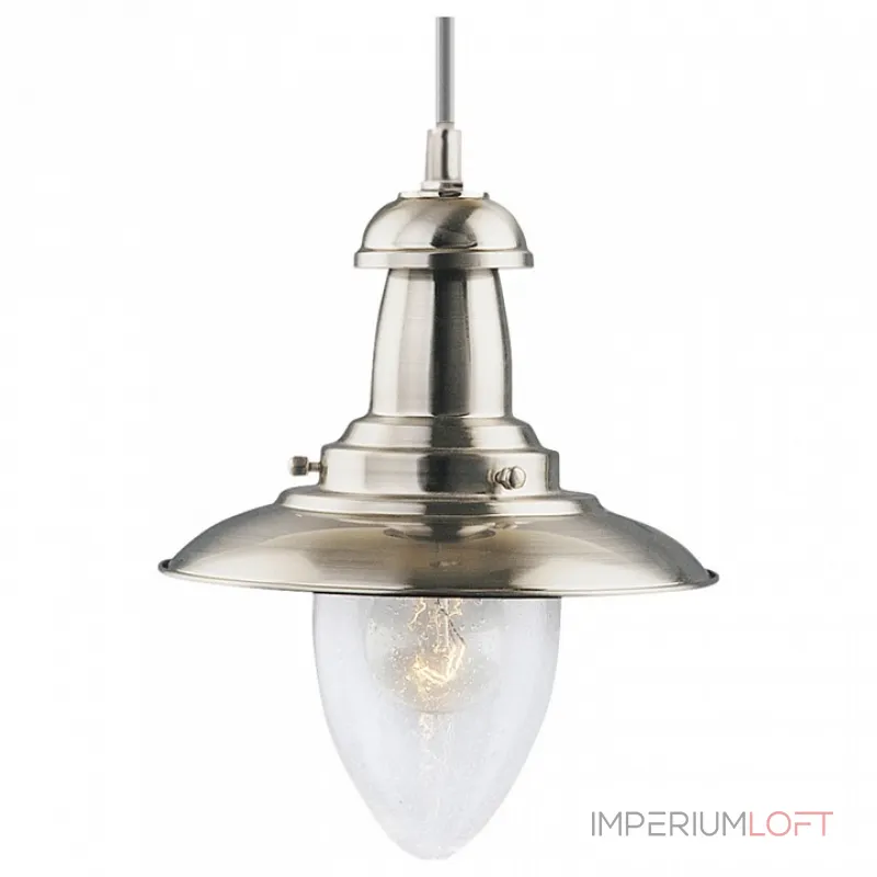 Подвесной светильник Arte Lamp Fisherman A5530SP-1SS Цвет арматуры серебро Цвет плафонов прозрачный от ImperiumLoft Подвесной светильник Arte Lamp Fisherman A5530SP-1SS Цвет арматуры серебро Цвет плафонов прозрачный от ImperiumLoft