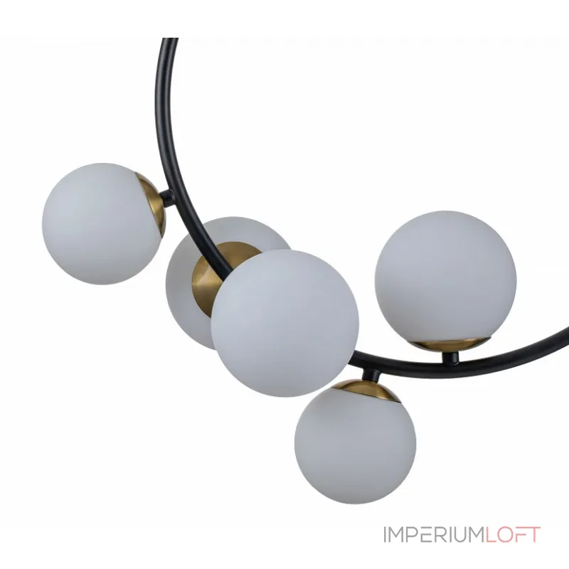 Подвесной светильник Indigo Nuvole 11002/6P Black