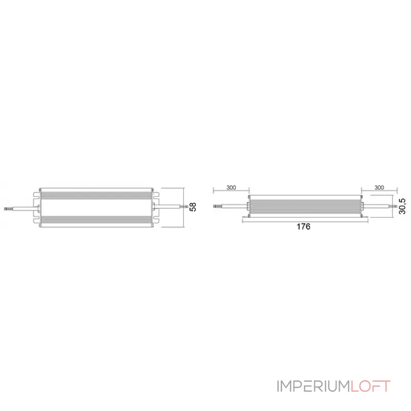 Блок питания Deko-Light 872082 Цвет арматуры серый от ImperiumLoft
