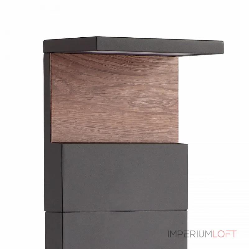 Наземный высокий светильник Mantra Ruka 6773 Цвет арматуры серый Цвет плафонов белый от ImperiumLoft