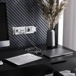 Выключатель проходной одноклавишный без рамки Werkel белый W1112001 от ImperiumLoft