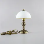 Настольная лампа декоративная Citilux Адриана CL405823 Цвет арматуры Коричневый Цвет плафонов Белый от ImperiumLoft