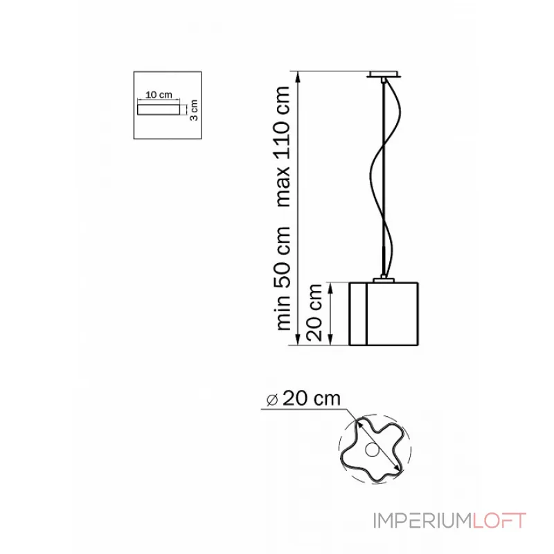 Подвесной светильник Lightstar Nubi 802110 