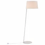 Торшер Maytoni Bergamo MOD613FL-01W Цвет арматуры хром Цвет плафонов белый от ImperiumLoft