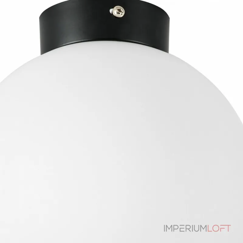 Накладной светильник Lightstar Globo 812027 Цвет арматуры черный Цвет плафонов белый от ImperiumLoft