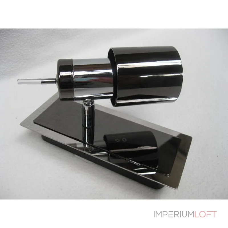 Бра Eglo Davida 1 30832 Цвет арматуры хром Цвет плафонов черный от ImperiumLoft