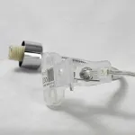 Настольная лампа офисная Lussole Jeddito LSP-0125 Цвет арматуры хром Цвет плафонов хром от ImperiumLoft