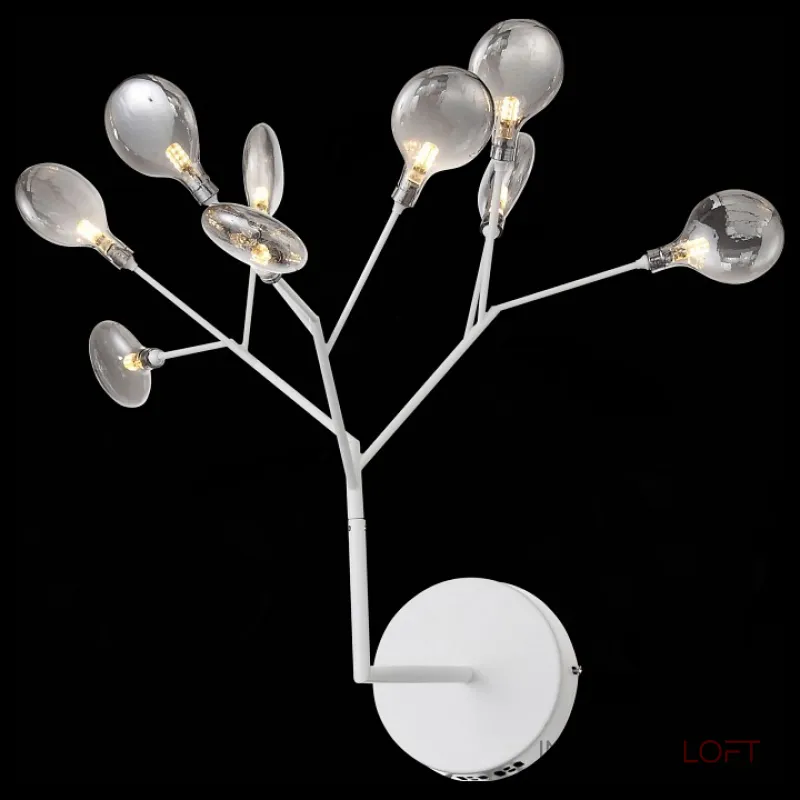 Бра ST-Luce Riccardo SL411.511.09 Цвет арматуры белый Цвет плафонов серый от ImperiumLoft Бра ST-Luce Riccardo SL411.511.09 Цвет арматуры белый Цвет плафонов серый от ImperiumLoft