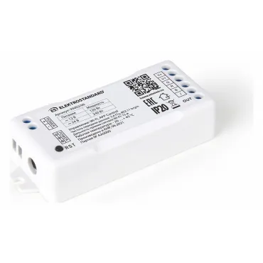 Контроллер-регулятор цвета RGB Elektrostandard Аксессуары для светодиодных лент 12/24V Умный дом 95002/00 Контроллер-регулятор цвета RGB Elektrostandard Аксессуары для светодиодных лент 12/24V Умный дом 95002/00