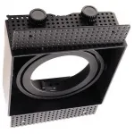 Рамка на 1 светильник Deko-Light 930095 Цвет арматуры черный от ImperiumLoft