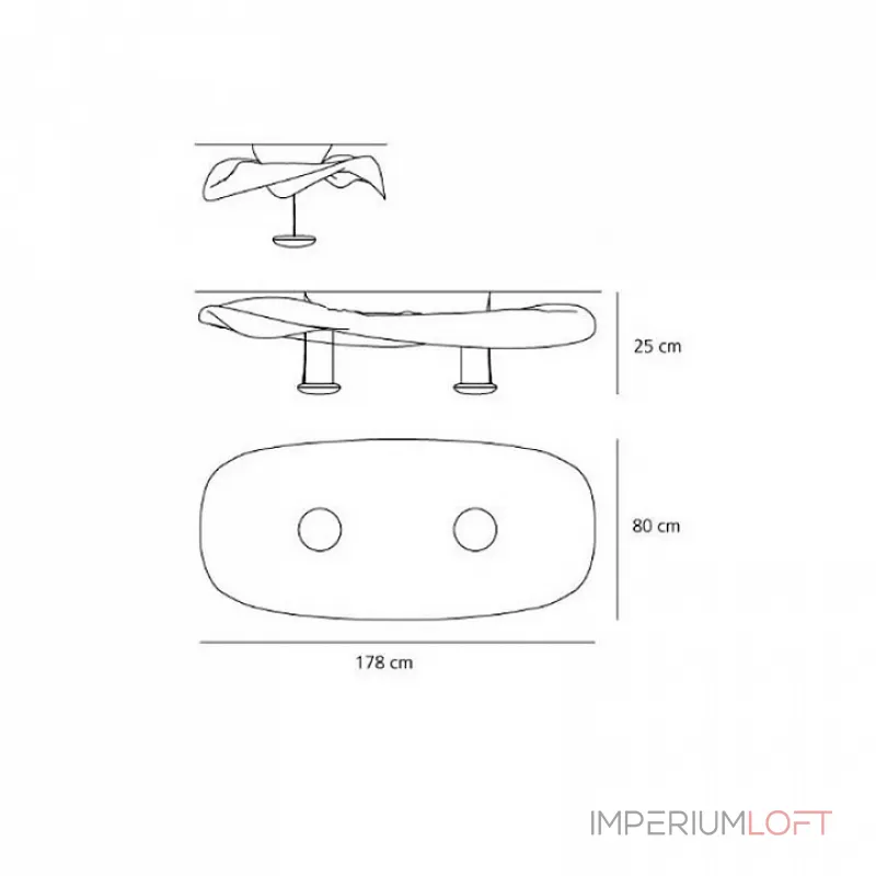 Потолочный светильник Artemide 1516010A Потолочный светильник Artemide 1516010A