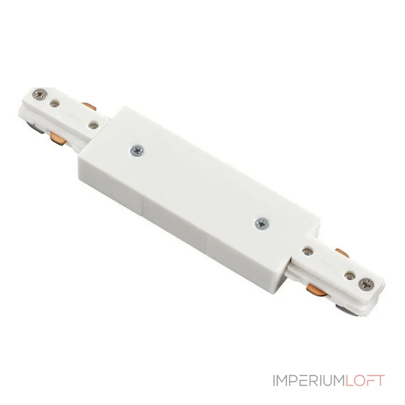Соединитель линейный для треков Novotech 135004 Цвет арматуры белый от ImperiumLoft Соединитель линейный для треков Novotech 135004 Цвет арматуры белый от ImperiumLoft