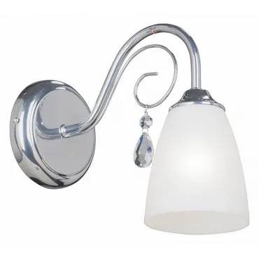 Бра Vitaluce V3184 V3222-9/1A Цвет арматуры хром Цвет плафонов белый Бра Vitaluce V3184 V3222-9/1A Цвет арматуры хром Цвет плафонов белый