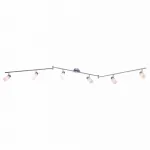 Спот Arte Lamp Cavalletta A4510PL-6SS Цвет арматуры серебро Цвет плафонов белый от ImperiumLoft