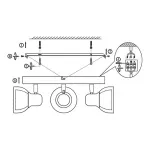 Спот Globo Nashville 56182-3 Цвет арматуры хром от ImperiumLoft