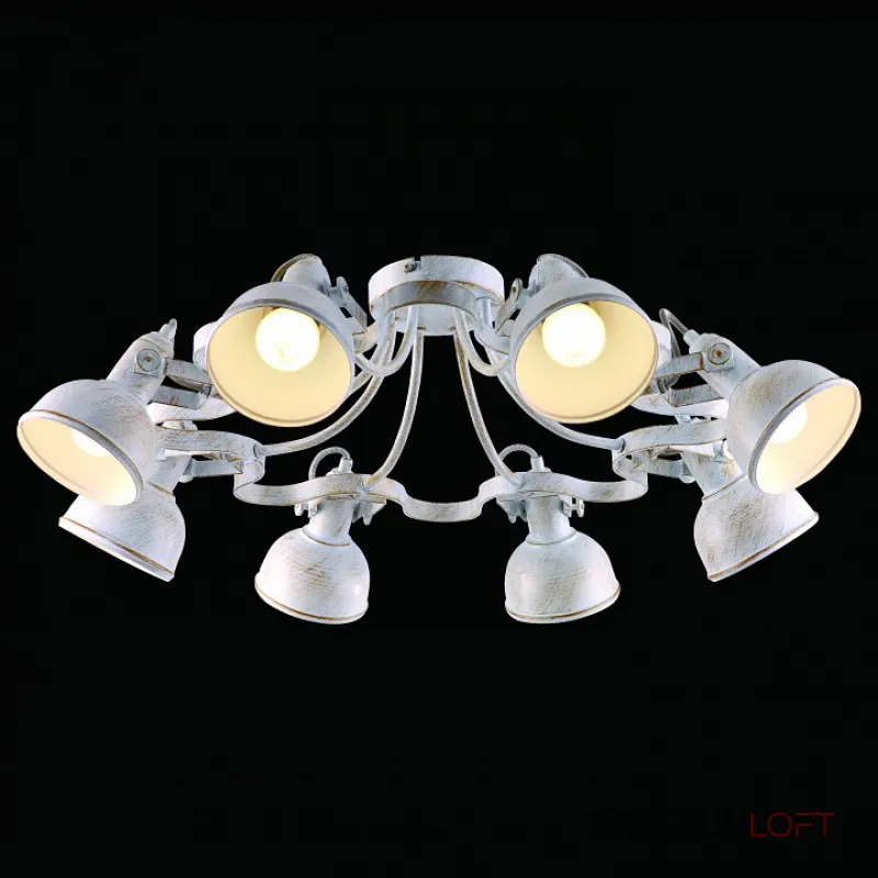 Потолочная люстра Arte Lamp Martin A5216PL-8WG Потолочная люстра Arte Lamp Martin A5216PL-8WG