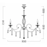 Подвесная люстра Maytoni ARM247-10-G