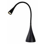 Настольная лампа офисная Lucide Zozy 18656/03/30 Цвет плафонов черный Цвет арматуры черный от ImperiumLoft