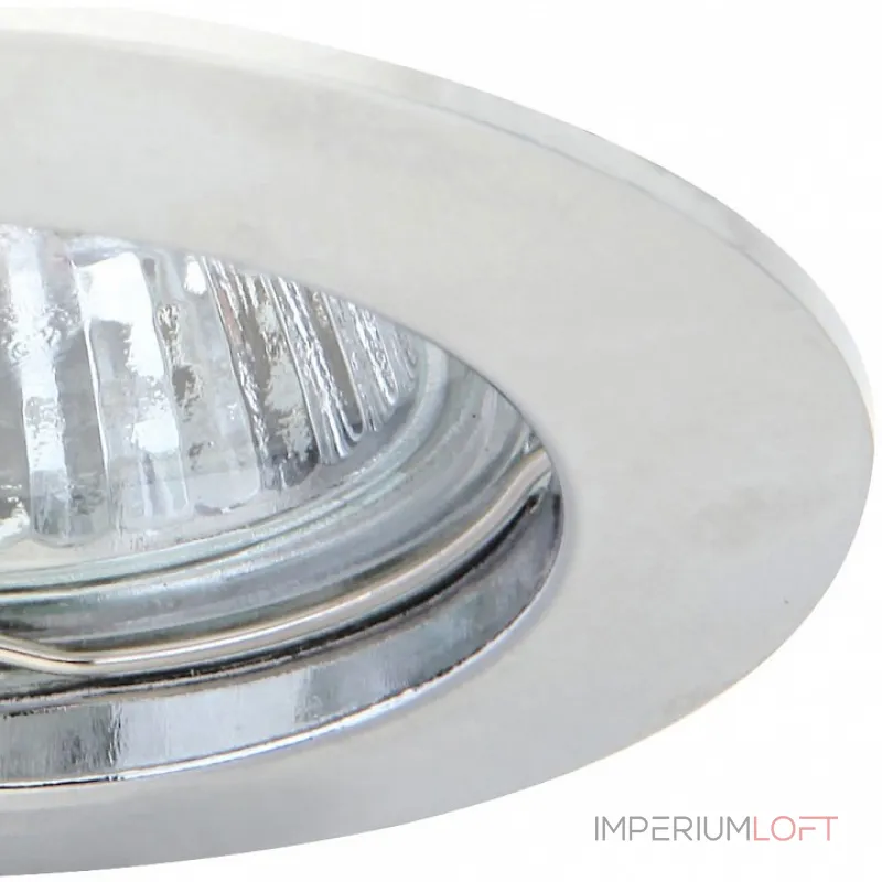 Комплект из 3 встраиваемых светильников Arte Lamp Basic A2103PL-3CC Цвет арматуры хром Цвет плафонов хром от ImperiumLoft