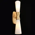 Бра Aployt Hloya APL.800.01.02 Цвет арматуры золото Цвет плафонов белый от ImperiumLoft