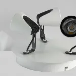 Спот Lussole Merano LSN-4101-03 Цвет арматуры черно-белый от ImperiumLoft