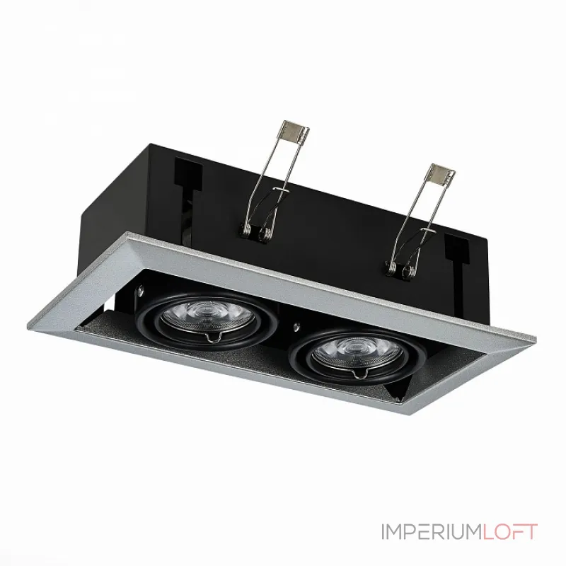 Встраиваемый светильник ST-Luce Hemi ST250.148.02 Цвет арматуры черный от ImperiumLoft Встраиваемый светильник ST-Luce Hemi ST250.148.02 Цвет арматуры черный от ImperiumLoft