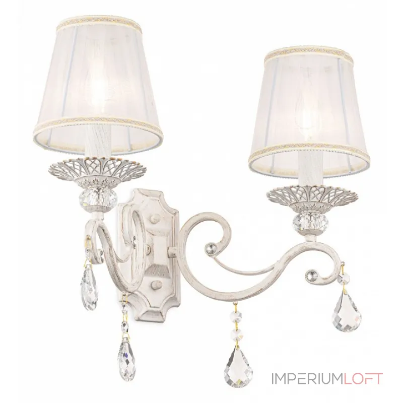 Бра Maytoni Grace ARM247-02-G Цвет арматуры золото Цвет плафонов белый от ImperiumLoft