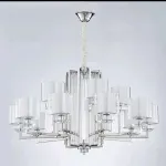 Подвесная люстра Newport 4400 4410+5/C chrome 