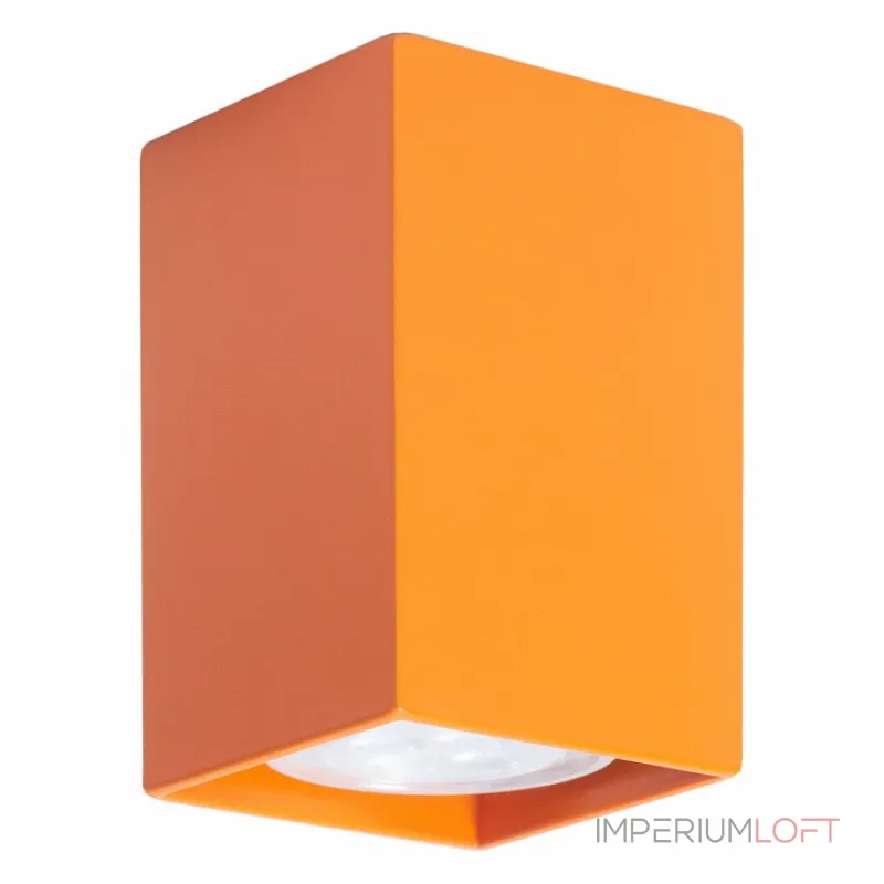 Накладной светильник TopDecor Tubo 6 SQ Tubo6 SQ P1 17 Цвет арматуры оранжевый от ImperiumLoft Накладной светильник TopDecor Tubo 6 SQ Tubo6 SQ P1 17 Цвет арматуры оранжевый от ImperiumLoft