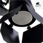 Спот Arte Lamp Cinema A3092AP-2BK Цвет арматуры хром Цвет плафонов черный от ImperiumLoft