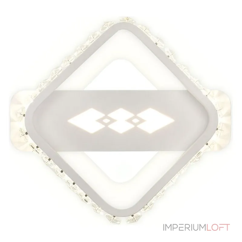 Бра Ambrella Ice 22 FA225 Цвет арматуры белый Цвет плафонов прозрачный от ImperiumLoft