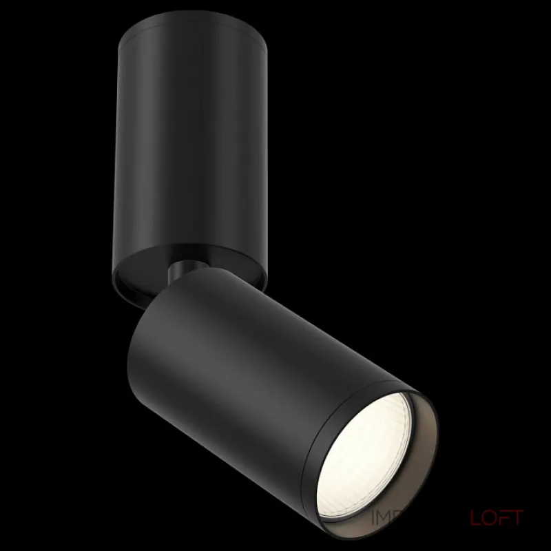 Спот Maytoni Focus S C051CL-01B Цвет арматуры черный Цвет плафонов черный от ImperiumLoft