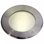 Встраиваемый в дорогу светильник Eglo Riga 3 86189 Цвет арматуры серебро от ImperiumLoft