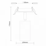 Спот ST-Luce Dario ST303.508.01 Цвет плафонов белый Цвет арматуры белый от ImperiumLoft
