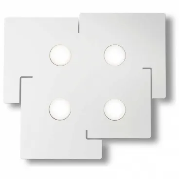 Накладной светильник Ideal Lux Totem TOTEM PL4 Цвет плафонов белый