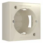 Короб накладной для розетки Werkel слоновая кость W8000003 от ImperiumLoft