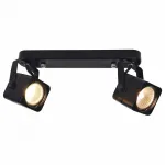 Спот Arte Lamp Lente A1314PL-2BK Цвет арматуры черный Цвет плафонов черный от ImperiumLoft