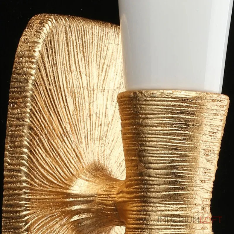 Бра Aployt Hloya APL.800.01.02 Цвет арматуры золото Цвет плафонов белый от ImperiumLoft