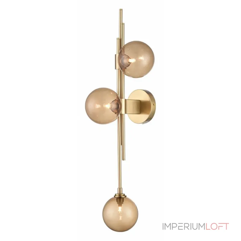 Бра Vele Luce Paradise VL5774W23 Цвет арматуры Желтый Цвет плафонов Коричневый от ImperiumLoft Бра Vele Luce Paradise VL5774W23 Цвет арматуры Желтый Цвет плафонов Коричневый от ImperiumLoft