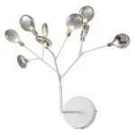 Бра ST-Luce Riccardo SL411.511.09 Цвет арматуры белый Цвет плафонов серый от ImperiumLoft