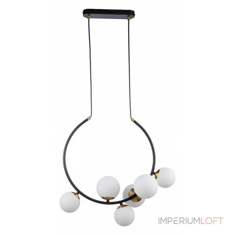 Подвесной светильник Indigo Nuvole 11002/6P Black