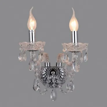 Бра Aployt APL.755.01.02 Цвет арматуры хром Цвет плафонов прозрачный