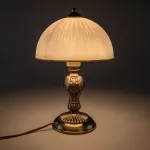 Настольная лампа декоративная Citilux Адриана CL405823 Цвет арматуры Коричневый Цвет плафонов Белый от ImperiumLoft