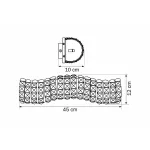 Накладной светильник Lightstar Onda 741632 Цвет арматуры золото Цвет плафонов прозрачный от ImperiumLoft